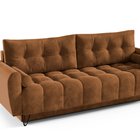 Minna Amon 24 three-seater sofa with storage, hydrophobic velvet