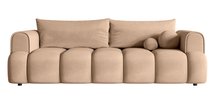 Dandelino three-seater sofa with sleeping function Magic Velvet 2282 velvet