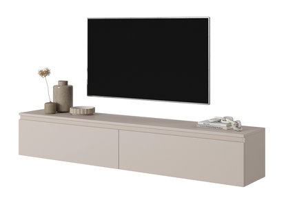 Seney TV cabinet 175 cm Gray beige