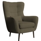 Vence Lincoln lounge chair 37 legs, black