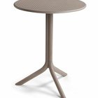 Step Nardi round garden table, 60 cm, made of certified brown material