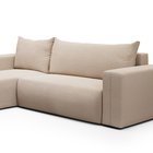 Corner sofa with sleeping function Lummi L-shaped Aragon 03 left-hand side