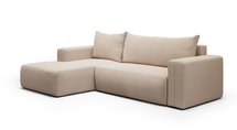 Corner sofa with sleeping function Lummi L-shaped Aragon 03 left-hand side