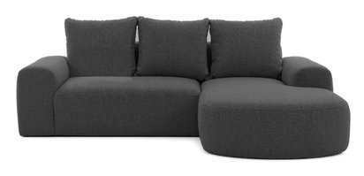 Modular corner sofa Castellina L-shaped 255 cm smaller Abriamo 8 right-hand side