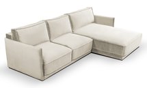 Corner sofa with sleeping function Trolla (Fabric: Element 17, Side: Left)