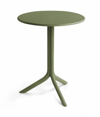 Step Nardi round garden table, 60 cm, made of certified green material