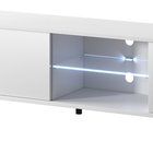 Meuble TV Galhad (Blanc Mat / Blanc Brillant)