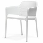 Net Nardi garden chair made of certified white material