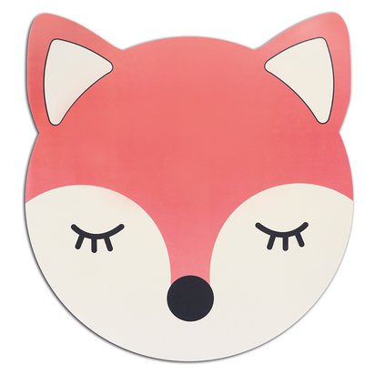 Dozia table mat for children red fox