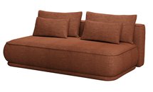 Leanno three-seater sofa with Moly 54 water-repellent chenille container