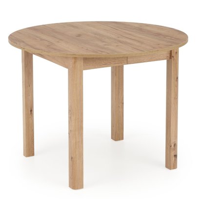 Nelloom extendable table 102-142x102 craft oak