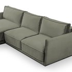 Corner sofa with sleeping function Trolla (Fabric: Element 11, Side: Right)