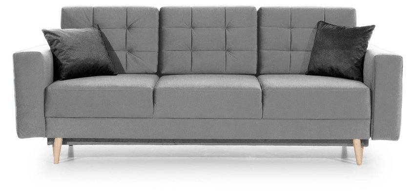 Masime three-seater sofa bed (Fabric: Monolith 84 / Monolith 97)