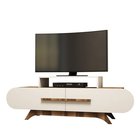 Ovalia TV cabinet 145 cm with cream front