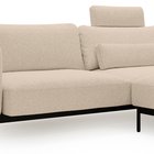 Solianero three-seater sofa with Melody 13 pouf