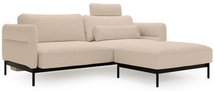 Solianero three-seater sofa with Melody 13 pouf