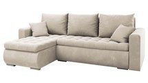 Corner sofa with sleeping function Derkan L (Fabric: Riviera 21)