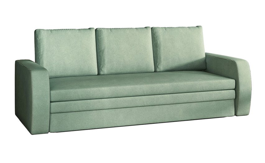 Baksemy three-seater sofa bed (Fabric: Soro 34)