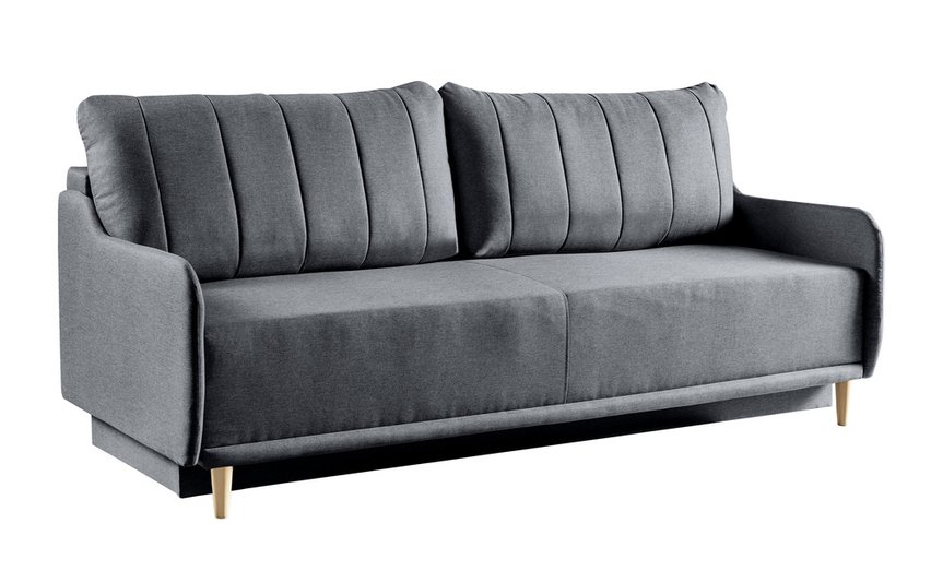 Lemmora three-seater sofa with sleeping function Neve 90 braided