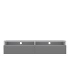 Rednaw TV cabinet with two drawers, 140 cm