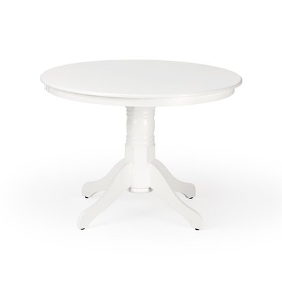 Estoi table, diameter 106 cm, white