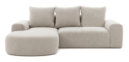 Modular corner sofa Castellina L-shaped 255 cm smaller Abriamo 2 left-hand side