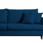 Volio three-seater sofa with black legs