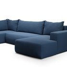 Corner sofa with sleeping function Lummi U-shaped Aragon 79 right-hand side