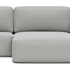 Corner sofa with sleeping function Sarrabi L-shaped right side with storage Imagine me 13 hydrophobic chenille