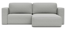 Corner sofa with sleeping function Sarrabi L-shaped right side with storage Imagine me 13 hydrophobic chenille