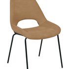 Secribed copper upholstered chair