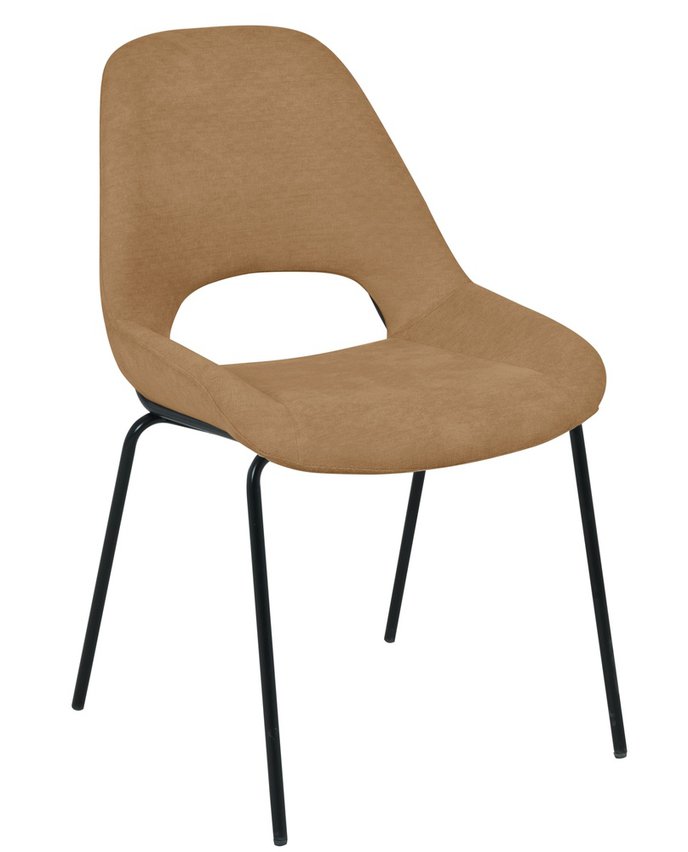 Secribed copper upholstered chair