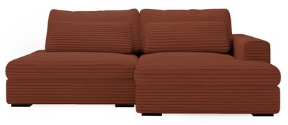 Corner sofa with sleeping function Lemmu L-shaped Tilia 52 right-hand side