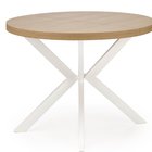 Obereler extendable table 100-250x100 cm golden oak/white