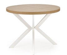 Obereler extendable table 100-250x100 cm golden oak/white