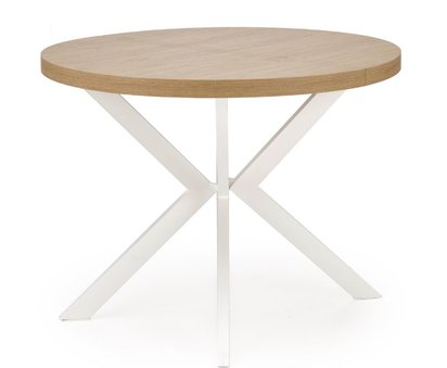 Obereler extendable table 100-250x100 cm golden oak/white