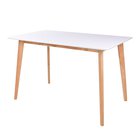 Bignus table 120x70 cm on a wooden base