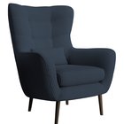 Vence Lincoln 77 lounge chair, black legs