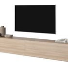 Bisira TV cabinet 200 cm Lindberg Oak