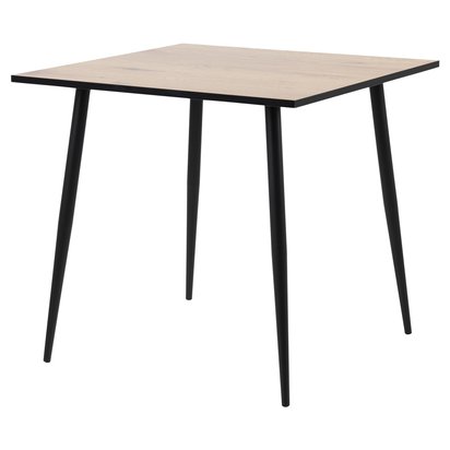 Denaser square dining table 80x80 cm oak