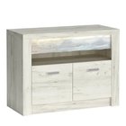 Inaren TV Cabinet 96 cm (Kraft White, LED)