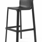Net Nardi bar chair made of certified anthracite material