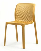 Bit Nardi garden chair made of certified yellow material