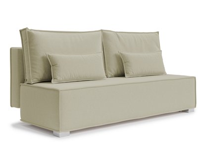 Balla Castel 15 three-seater sofa with storage, silver legs