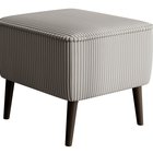 Vence Lincoln 83 footstool, black legs