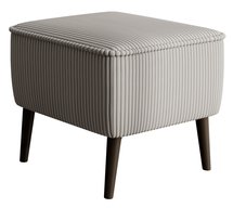 Vence Lincoln 83 footstool, black legs