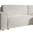 Copertino L-shaped corner sofa with sleeping function with Element 24 universal container