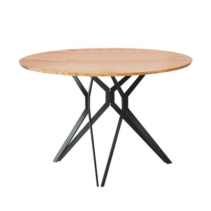 Kylie table golden oak - black base