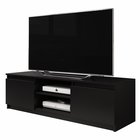 Permys TV cabinet 120 cm black graphite (Lighting: No)