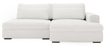 Corner sofa with sleeping function Lemmu L-shaped Tilia 01 right-hand side